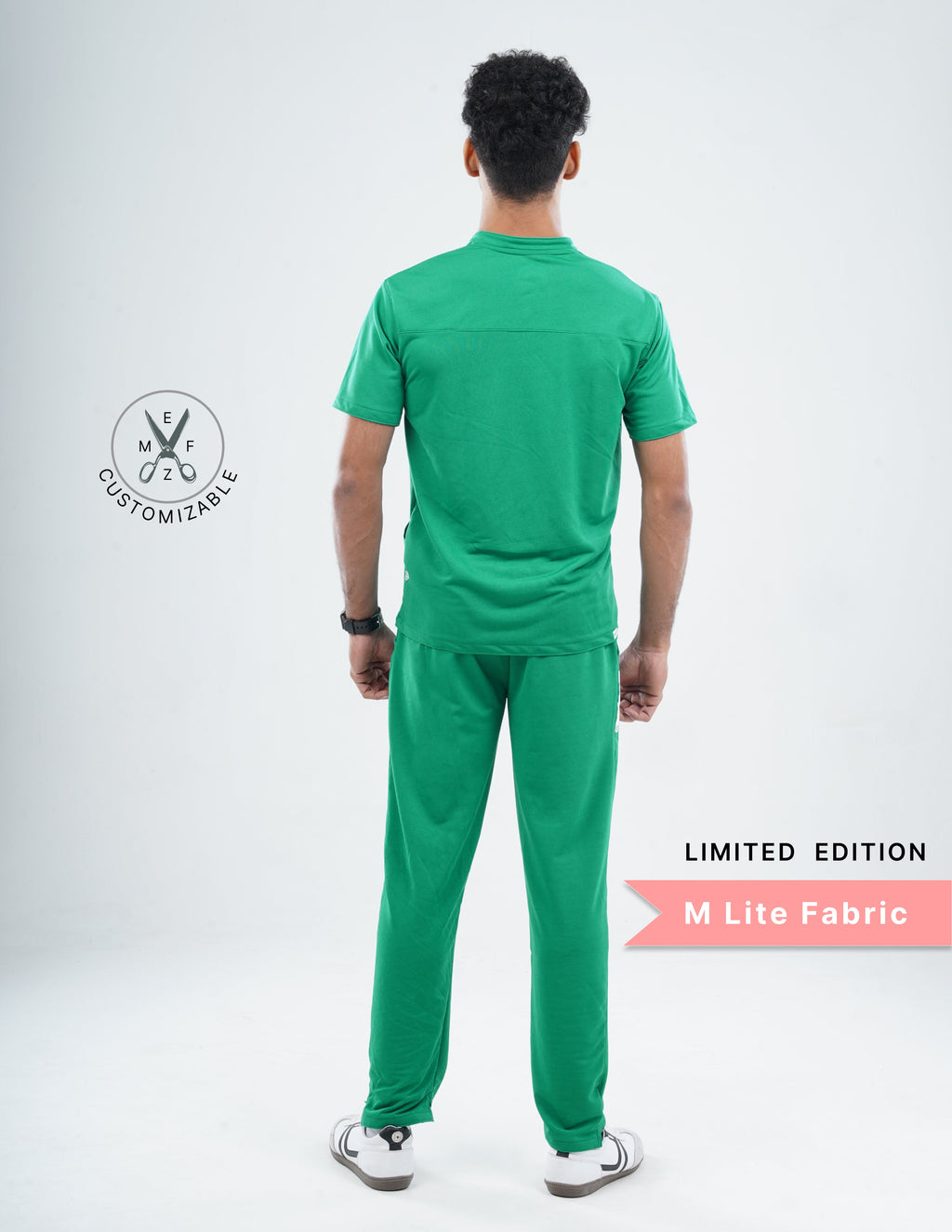 TECTOGREEN - LIMITED EDITION V Neck / Straight Pant / 2 way Stretch (MaleFullset) MKZ153
