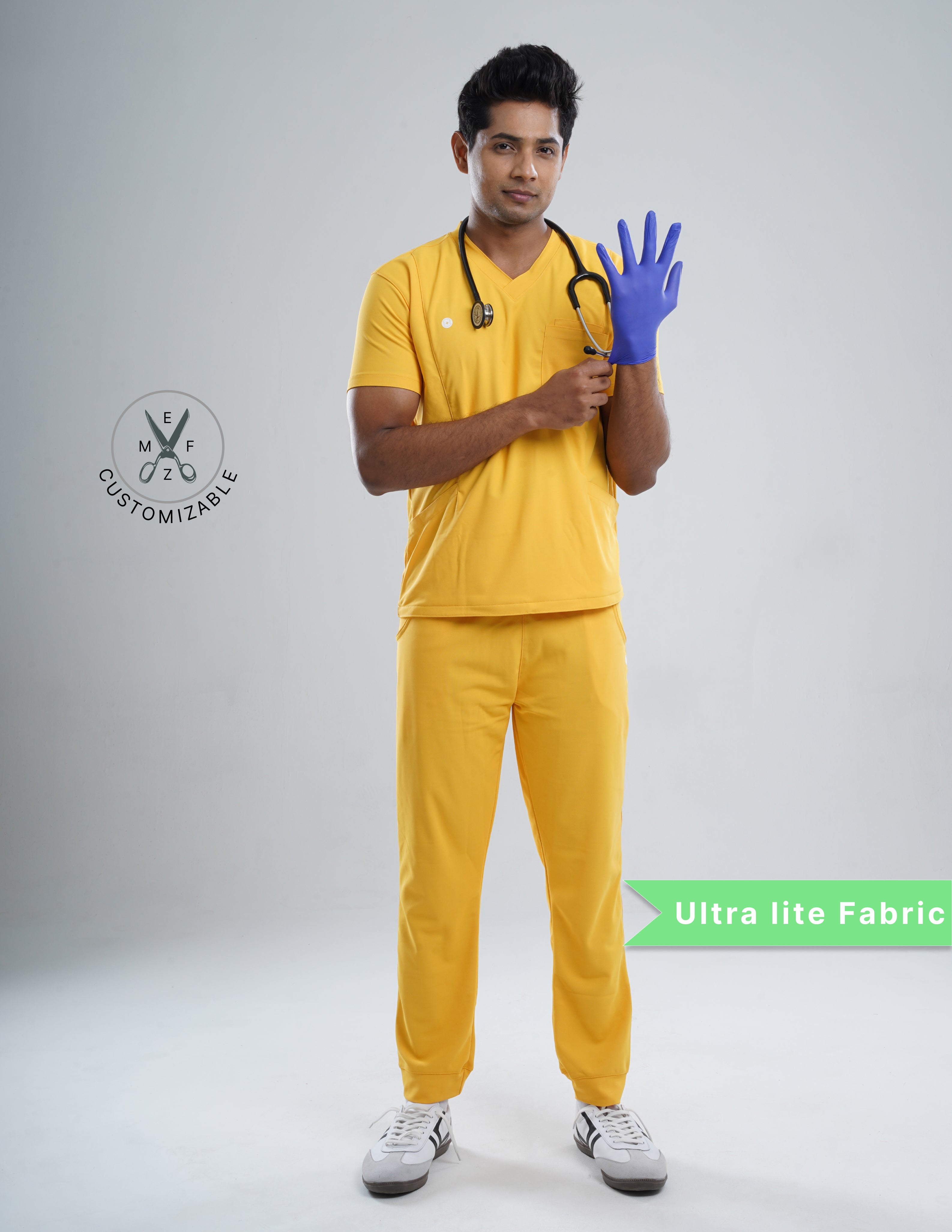 YEL LOVE V Neck / Jogger Pant / 2 way Stretch (MaleFullset) MKZ230