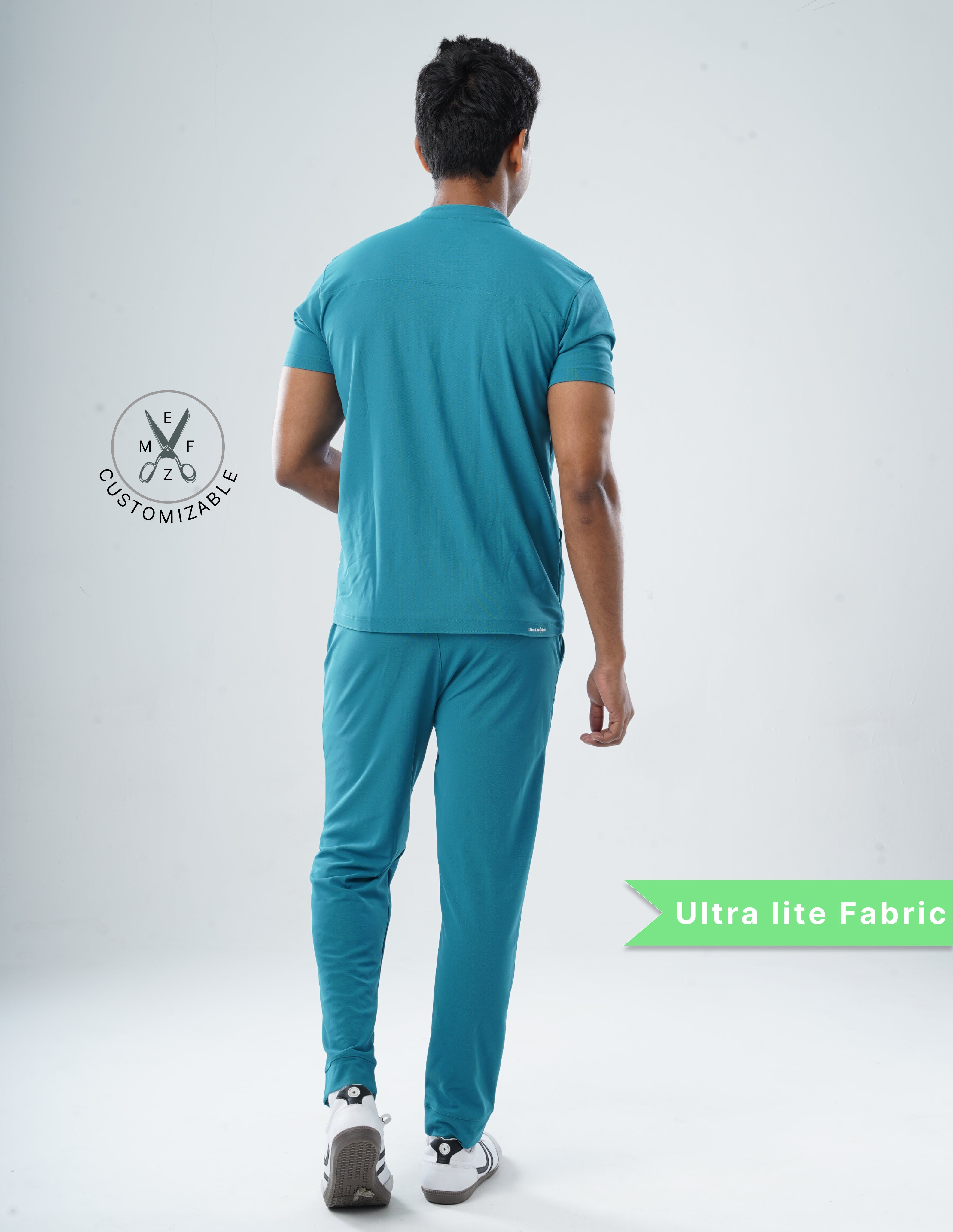 AQUABLAZE  V Neck / Jogger Pant / 2 way Stretch (MaleFullset) MKZ194
