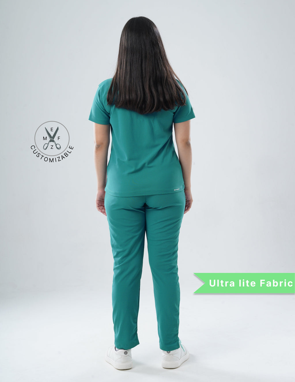 AQUABLAZE V Neck / Straight Pant / 2 way Stretch (FemaleFullset) MKZ68