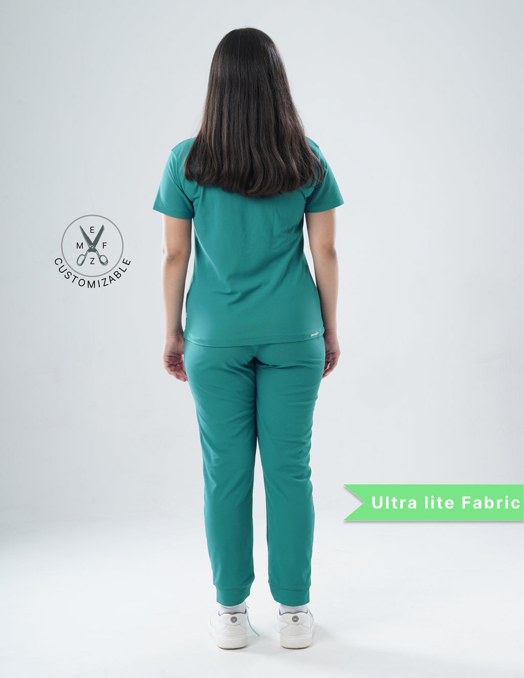 AQUABLAZE  V Neck / Jogger Pant / 2 way Stretch (FemaleFullset) MKZ67