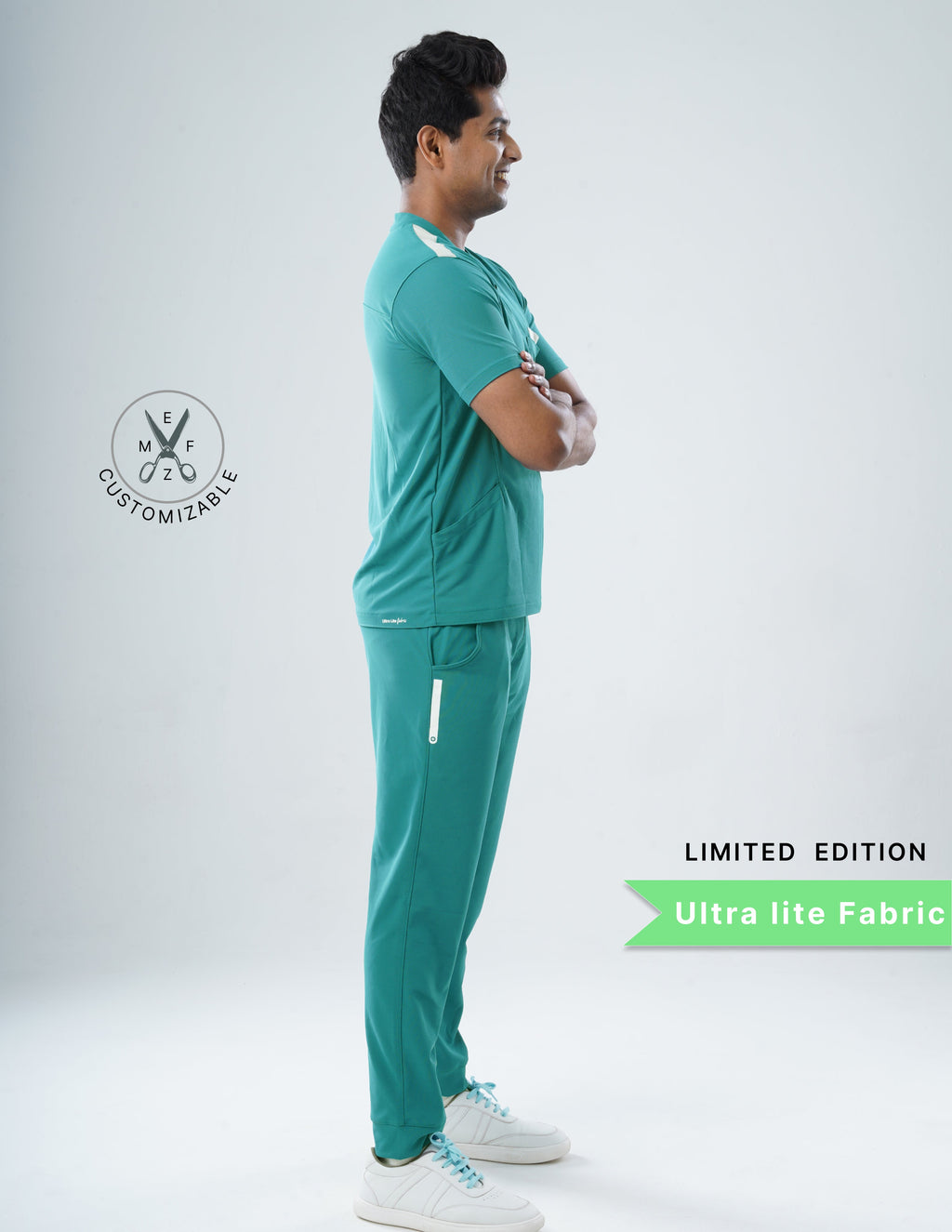 AQUABLAZE - LIMMITED EDITION  V Neck / Jogger Pant / 2 way Stretch (MaleFullset) MKZ196
