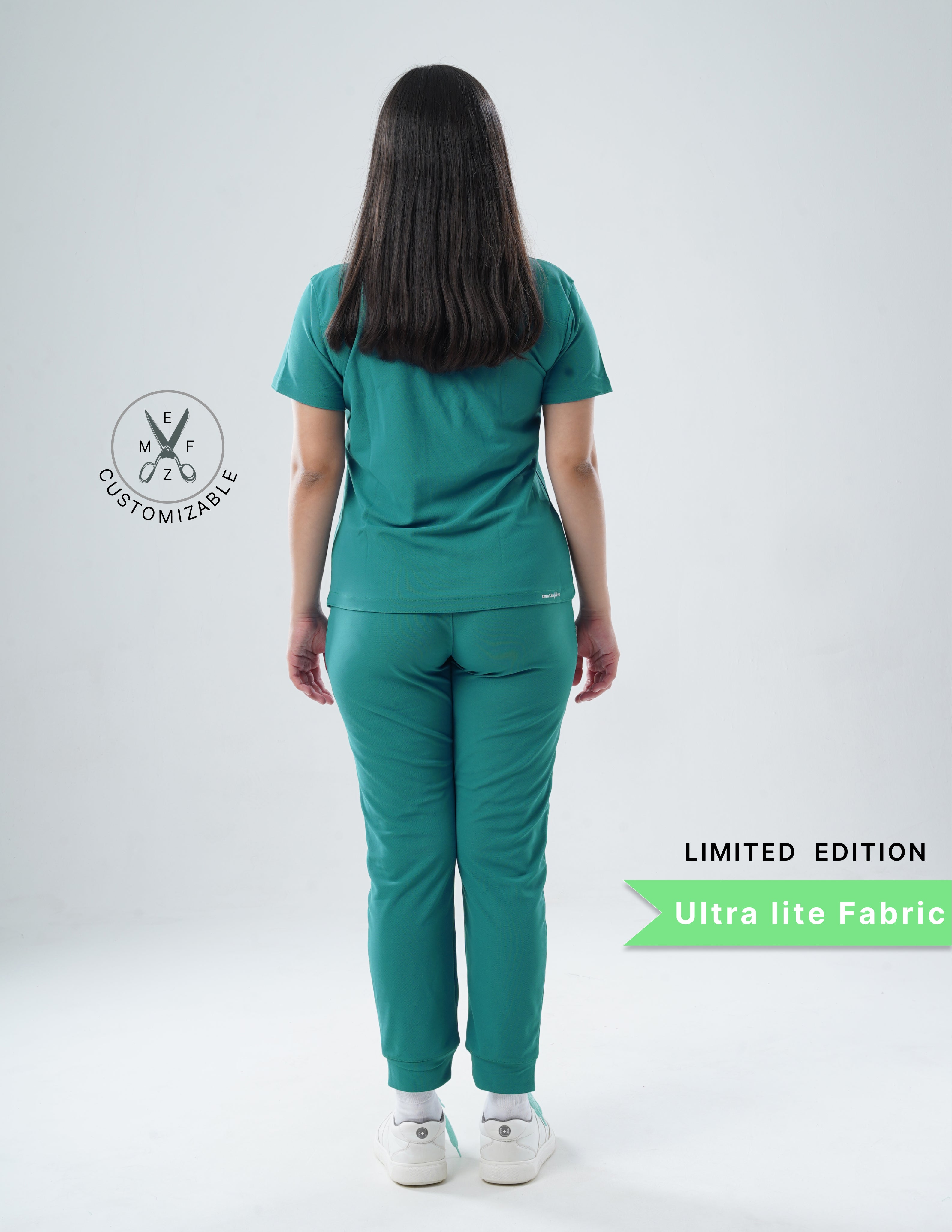 AQUABLAZE - LIMITED EDITION  V Neck / Jogger Pant / 2 way Stretch (FemaleFullset) MKZ69