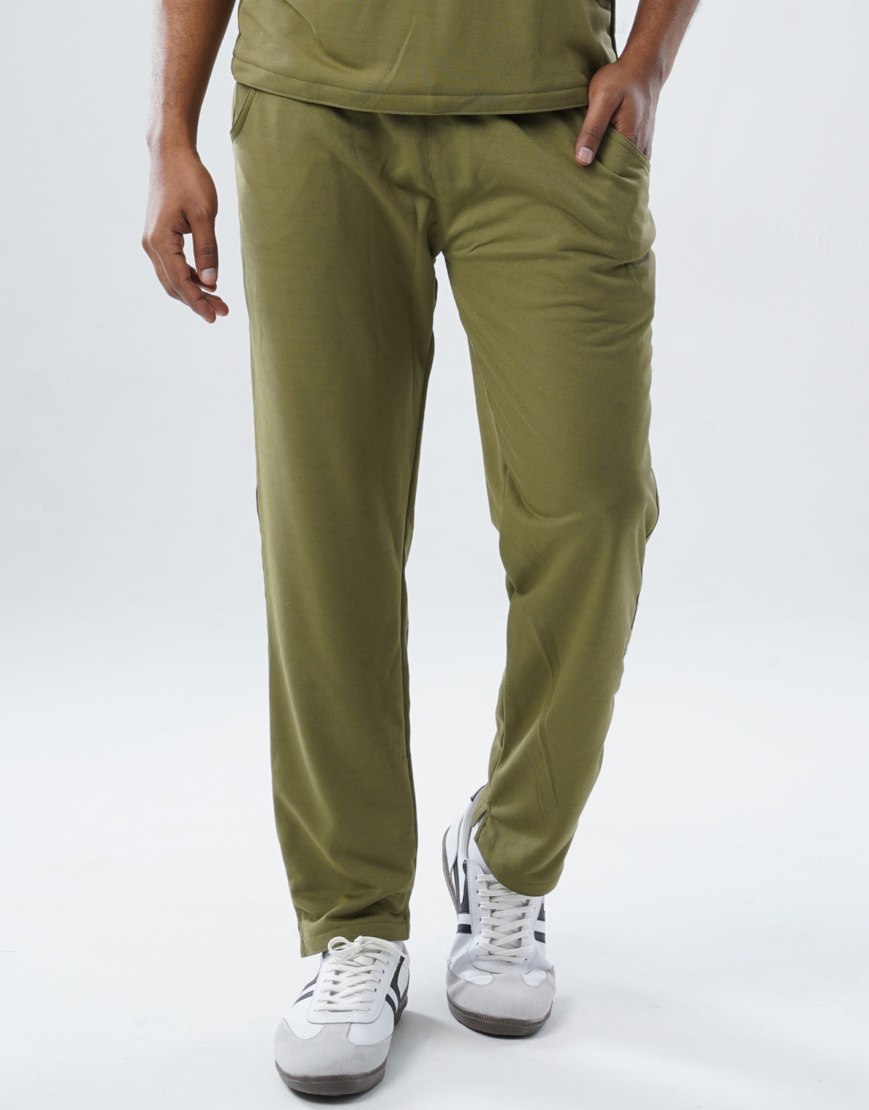 FERIL OLIVE  Straight Pant MKZ175PANT