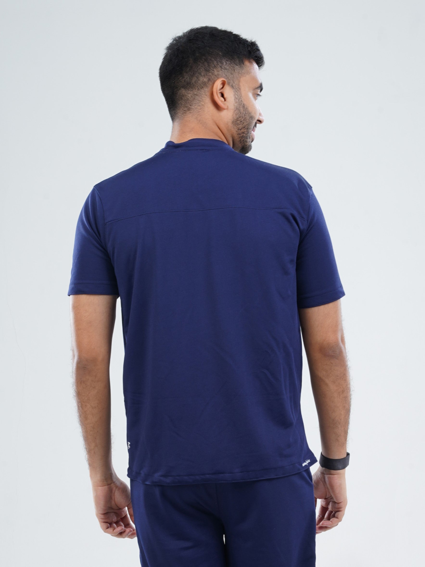 ORLIN NAVY  V Neck Male  MKZ159T
