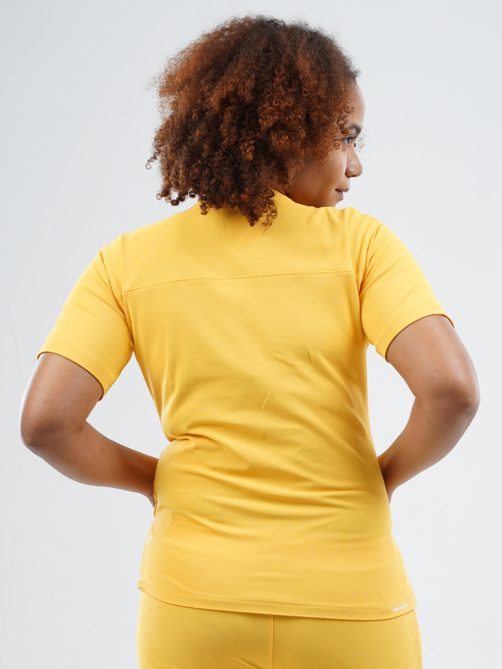 YEL LOVE V Neck Female Top MKZ104FT