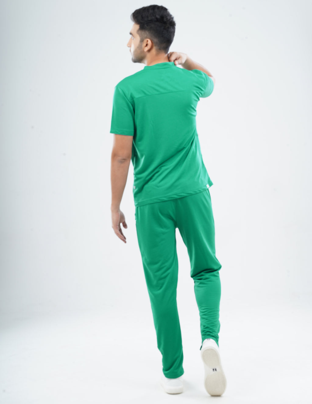 TECTOGREEN V Neck / Straight Pant / 2 way Stretch (MaleFullset) MKZ151