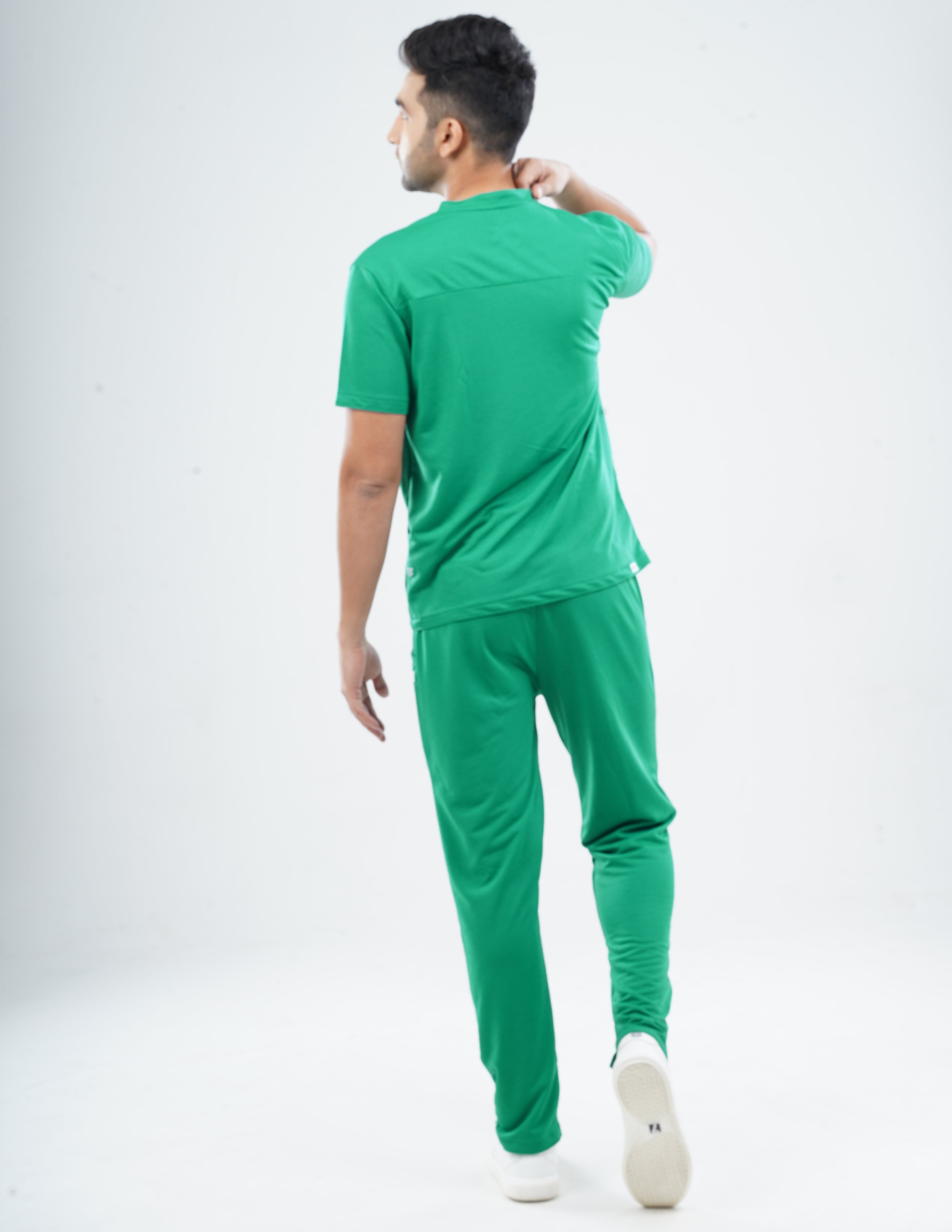 TECTOGREEN V Neck / Straight Pant / 2 way Stretch (MaleFullset) MKZ151