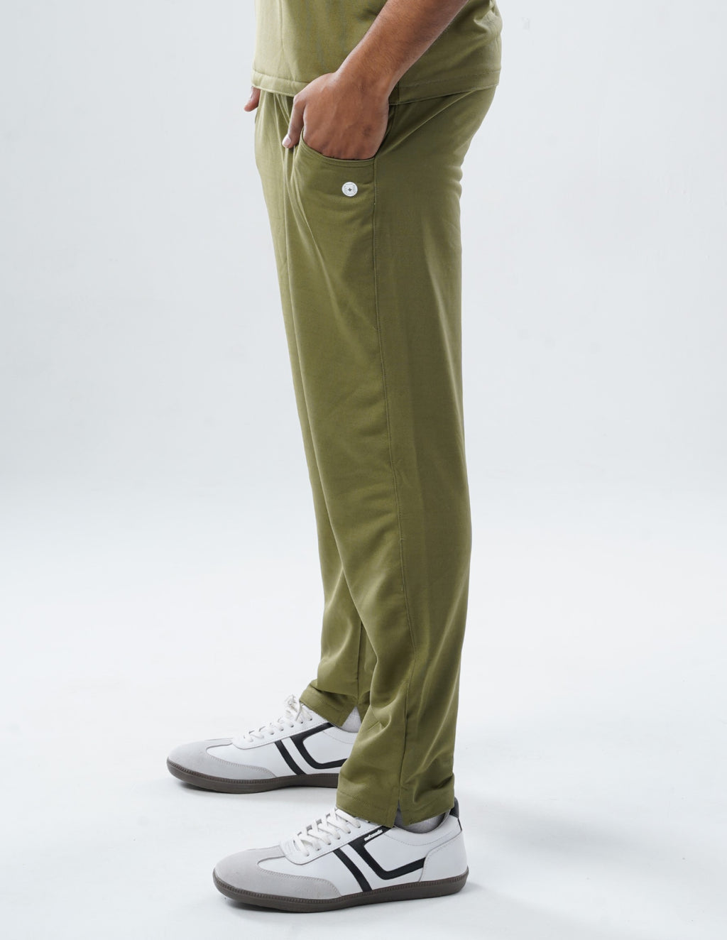 FERIL OLIVE  Straight Pant MKZ175PANT