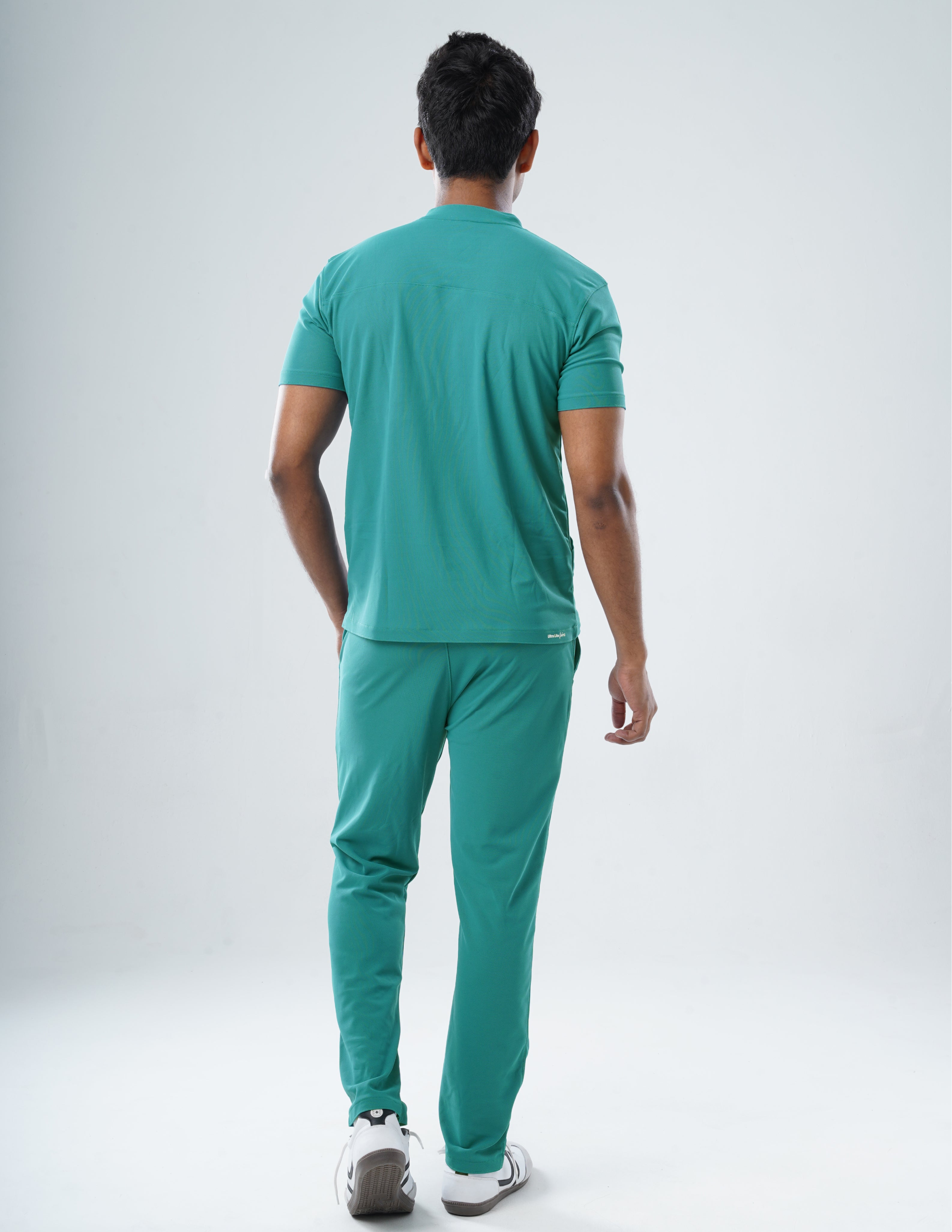 AQUABLAZE  V Neck / Straight Pant / 2 way Stretch (MaleFullset) MKZ195