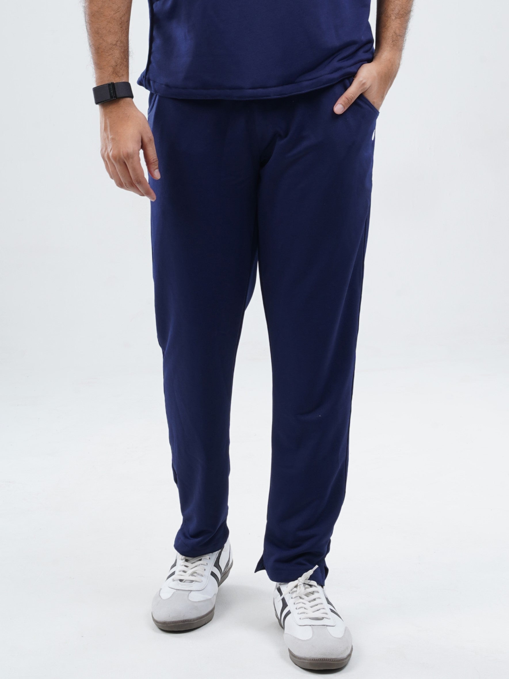 ORLIN NAVY  Straight Pant  MKZ159SP